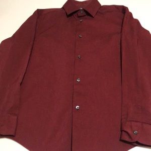 Boy’s Red and Black Chaps Button Down Shirt